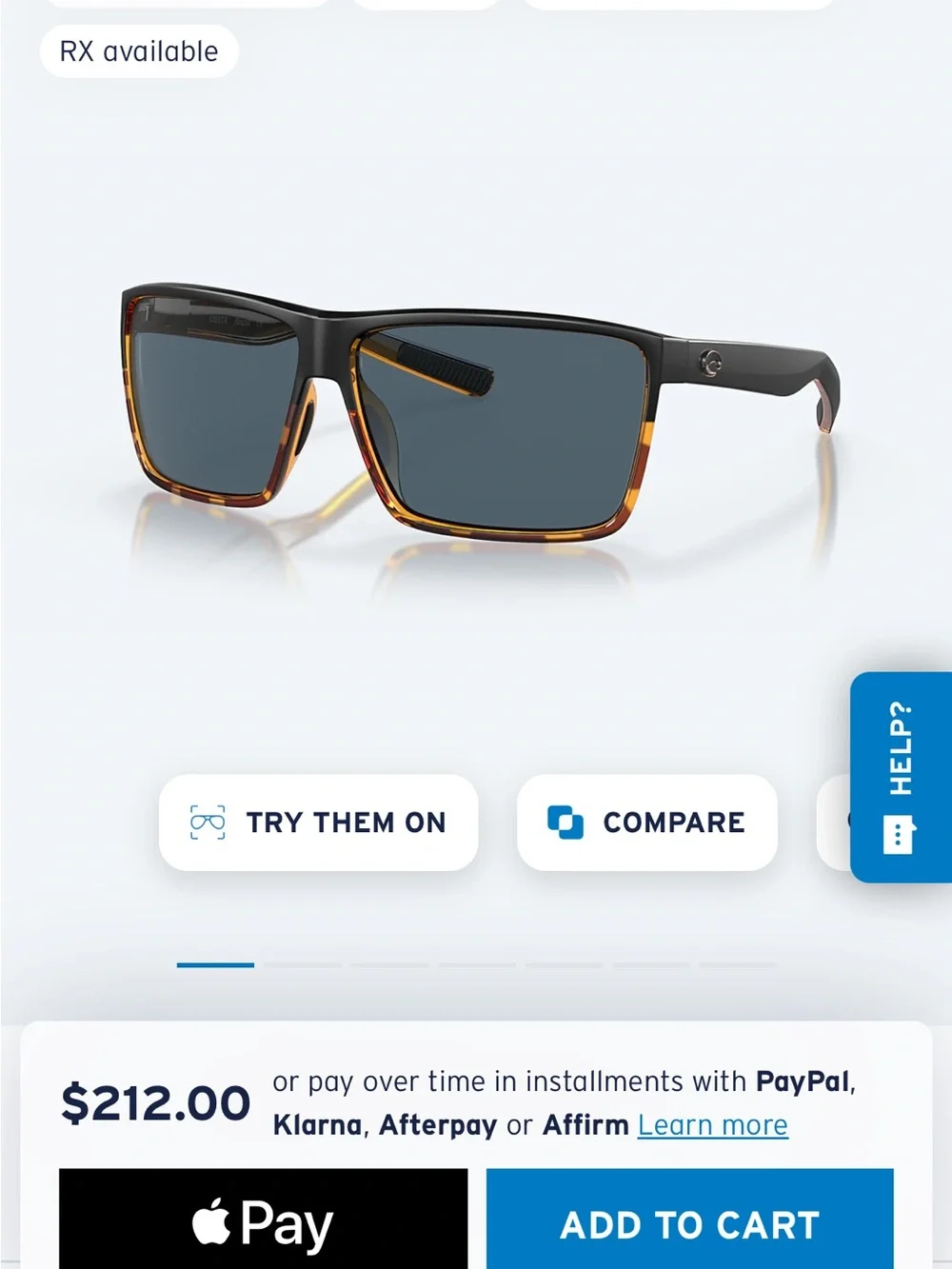 Costa polarized lenses